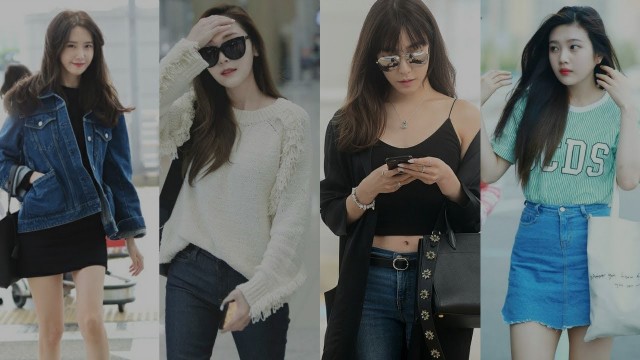 '10 Female Idol has the best Airport Fashion'