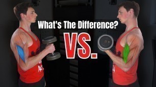 'Dumbbell Bicep Curl VS. Hammer Curl (WHICH ONE FOR BIGGER BICEPS?!)'