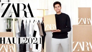 'HUGE Zara Haul 2021 *NEW IN* Winter Spring | Zara Man | Men’s Fashion 2021| Étienne'