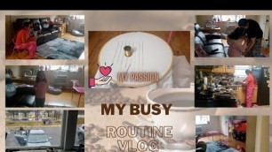 'My Busy Routine Vlog/AARIClass@Mrs Stitch Blouse House/How I Motivate My Kid for Healthy Lifestyle'
