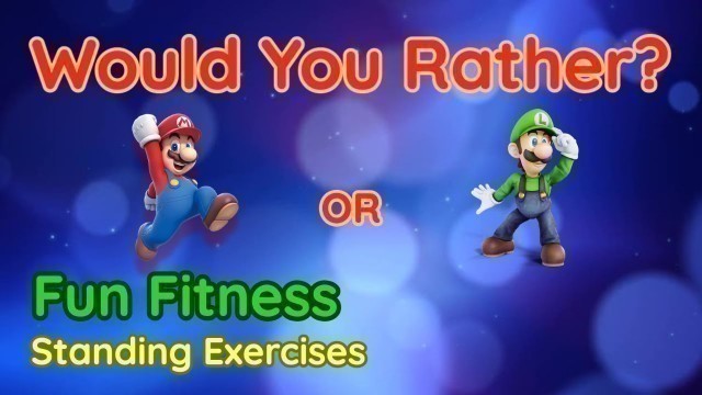 'Would You Rather? WORKOUT - At Home Kids Fun Fitness Activity - Physical Education (RE-UPLOADED)'