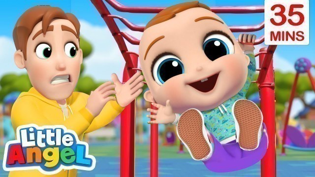 'Play Safe At The Playground + More Little Angel Kids Songs & Nursery Rhymes'