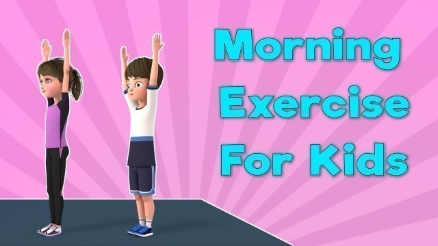 'Exercise For Kids At Home With Music | Morning Workout for kids | NuNu Tv'