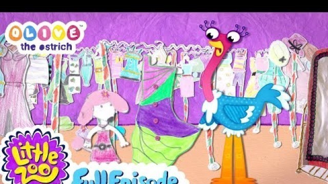 'Olive the Ostrich |Olive at the Fashion Show | Kids Cartoons'