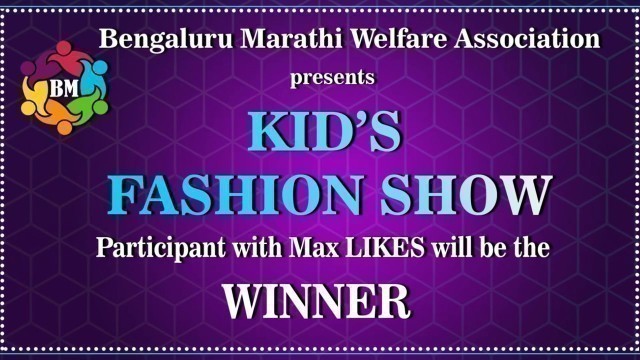 'Ojal Patil | BM KIDS FASHION SHOW - 2020'