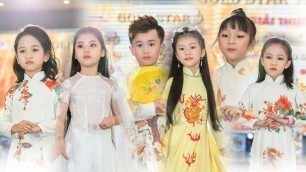 'Trình diễn thời trang áo dài trẻ em - Fashion Shows Model Kids | Gold Star Awards'