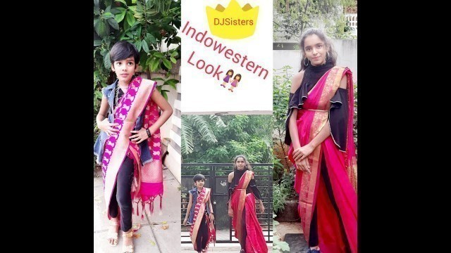 'indo‐western outfit|| kids fashion|| kids fashion show|| DJSisters||'