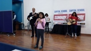 'GOLDEN TALENT STUDENT PERFORMED FOR KIDS FASHION SHOW ORGANIZED BY RUNWAY AT CAPITAL SCHOOL'