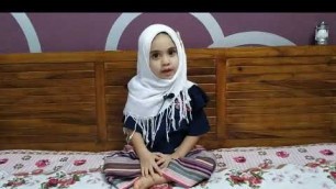 'Adorable Simrah Shaikh reciting Surah Al Fil #105. Plz SHARE to motivate kids to memorize the Quran.'