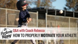 'How to Properly Motivate Your Athlete | Q&A with Coach Rebecca'