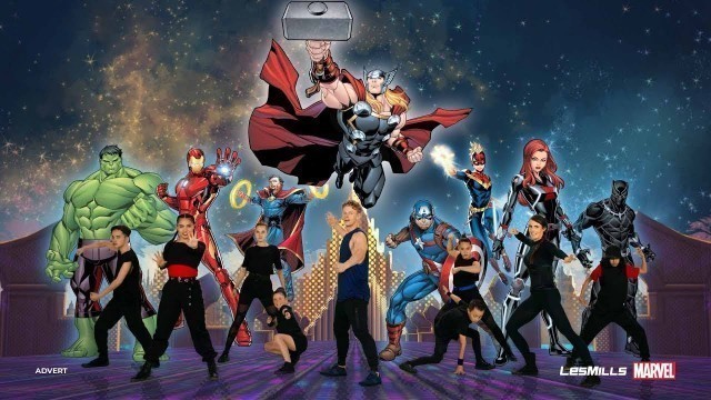 'MOVE LIKE THE AVENGERS | Marvel x Les Mills 5-minute Kids Workout'