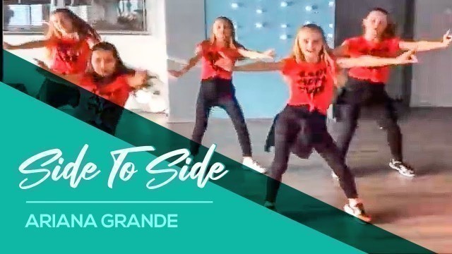 'Side to Side - Ariana Grande - Easy Kids Dance Warming-up - Fitness'