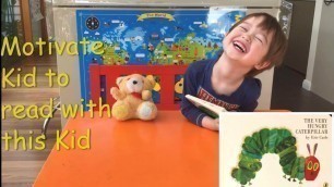 'Motivate kid to read with the very cutest kid - khuyến khích trẻ đọc với bé 3 tuổi rất dễ thương'