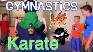 'Karate Kid vs Gymnastics Kid Challenge - You Decide The Winner'