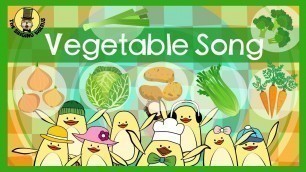 'Vegetable Song | Songs for kids | The Singing Walrus'