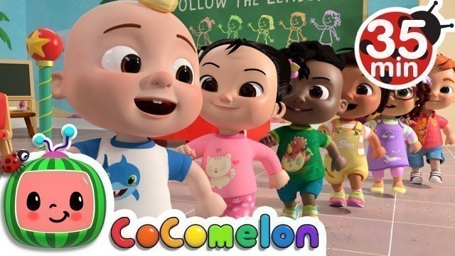 'Follow the Leader Game + More Nursery Rhymes & Kids Songs - CoComelon'