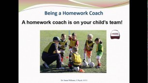 '2015 Parent Webinar Series: How to Coach and Motivate your Children to Study'