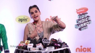 Beautiful ! Taapsee Pannu At 5Th Edition Of The Kids Choice Awards 2019