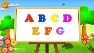 'ABC Song | ABCD Alphabet Songs | ABC Songs for Children - 3D ABC Nursery Rhymes'