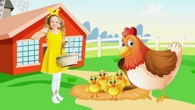 'Nastya learns where the eggs come from for Easter. Stories for kids'