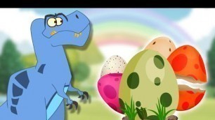 'Easter Eggs | Dinosaur Stories With The Scariest | Funny Cartoons For Kids'