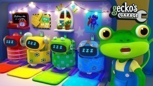'Gecko\'s Late Night Job｜Gecko\'s Garage｜Funny Cartoon For Kids｜Learning Videos For Toddlers'