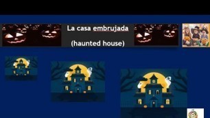 'Halloween Words & Phrases in Spanish by Learning Spanish 4 Kids'