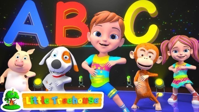 'ABC Hip Hop Song | Music for Kids | Kindergarten Songs for Children | Cartoons by Little Treehouse'