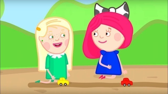 'Smarta goes fishing: Learn Spanish for kids with cartoons for girls in English.'