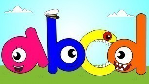 'Alphabuddies Letters A-B-C-D | Episodes 1-4 | Abc Phonics Show for Kids'