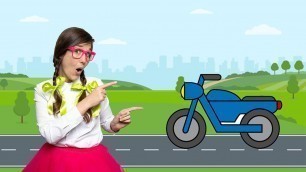'Learning About MOTORCYCLES With Missy | EDUCATIONAL VIDEOS FOR KIDS'