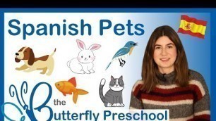 'Pets in Spanish | Spanish for kids | Spanish Learning for kids'