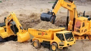 'Excavators for Children and Truck for Children with 1 Hour Long | Videos for kids'