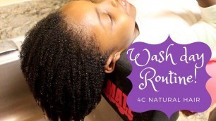 Natural hair kids: Updated hair care routine for growth| 4C natural hair