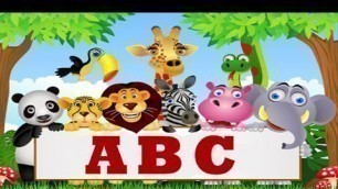 'ABC ANIMALS SONG FOR CHILDREN - Music for Kids - Baby Learning Songs'