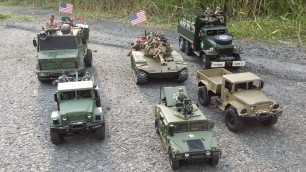 'RC TRUCK MODELS: Military Marches of the Army Terminator - Military Truck and Heavy Tank'