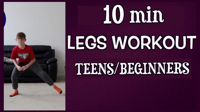 'Legs Workout / Kids workout at home - exercise for Kids/Teens and Adults