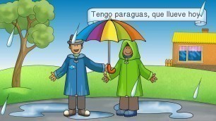 'La ropa | Spanish clothing song for kids (weather & free activities too!)'