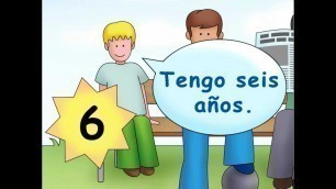 'How old are you? - ¿Cuántos años tienes? - Calico Spanish Songs for Kids'