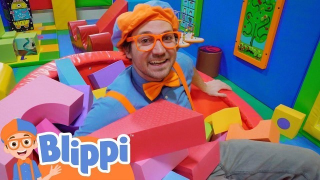 'Blippi\'s Indoor Playground Learning | Educational Videos For Kids'
