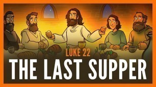 'The Last Supper for Kids - Luke 22: Easter Bible Story | Sharefaith Kids'