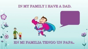 'My Family Tree Spanish Lesson by Learning Spanish 4 Kids'