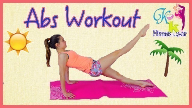 '6 Pack ABS workout for kids and teens'