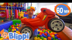 'Learning with Blippi at an Indoor Playground! | Educational Videos for Kids'