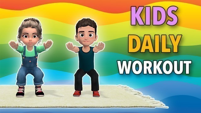 'Kids Daily Workout - Fun Exercises At Home'
