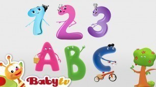 'ABC and Numbers Song Collection for kids | @BabyTV'