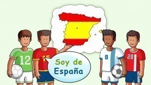 'Where are you from? - ¿De dónde eres tú?\" - Calico Spanish Songs for Kids'