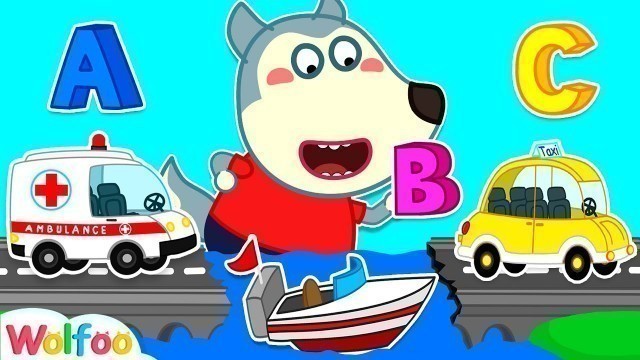 'Wolfoo and ABC Learn English Alphabet with Toy Cars for Kids | Wolfoo Channel Kids Cartoon'