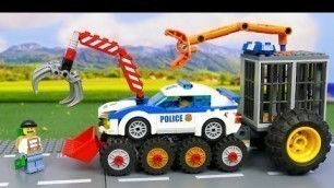 'Lego Stories with Motorbike, Police Cars, Trucks & Experimental cars | Toy Vehicles for Kids'