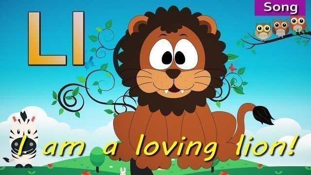 'ABC Song ♫ Alphabet Animals Song for Kids ♫ Children\'s Positive Affirmations'